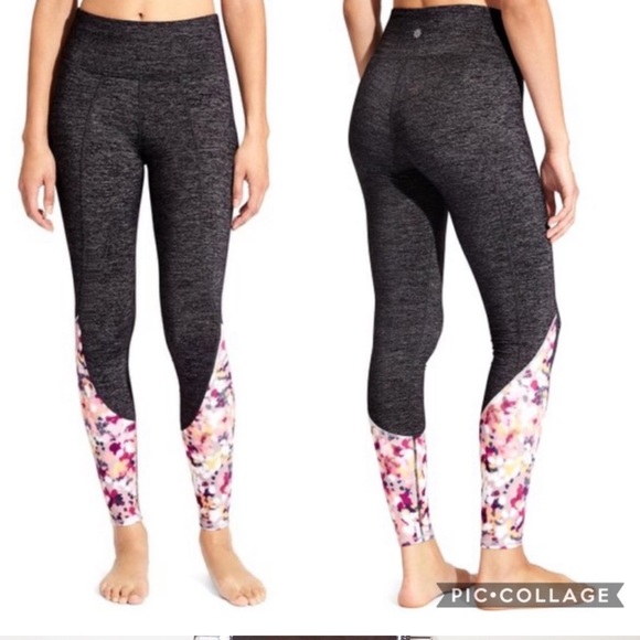 Athleta‎ High-Rise Petal Chaturanga Leggings Size Medium - Picture 1 of 8